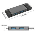 thumbnail image 3 of Micro SD Card Reader For Android Micro SD Card To USB Adapter USB C SD Card Reader For Camera Memory Card Reader Wansurs 6 In 1 SD Card Reader, 3 of 6