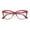 Red, variant on SA106 Women's High Point Squared Cat Eye Reading Glasses, Red, 1 Pair
