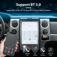 thumbnail image 4 of ZWNAV 12.1 inch Android 13 Car Radio for Ford F150 2013-2014 Stereo Replacement Tesla Style Multimedia Player Head Unit IPS Screen GPS Navigation, 4 of 9