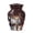 Saxophone - 4, variant on Tranqurn Saxophone Small Urn for Male Female and Male - Sunset Palm Trees Urn for Adult Remains - Burial, Decorative Grey Urn for Ashes for Man & Women 3 Inch