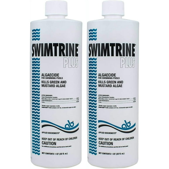 Applied Biochemists 406103A-02 Silvertrine Plus Algaecide, 2-Pack