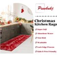 thumbnail image 6 of Merry Christmas Kitchen Rugs and Mats for Floor Set of 2,Happy Holiday Xmas Trees Winter Sink Mat Non Skid Washable for Home Farmhouse Decor 17"x47"+17"x30", 6 of 6