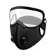 thumbnail image 2 of Mascarilla facial para ciclismo, cálida, cómoda, a prueba de polvo, transpirable, con protector ocular. Negro, 2 of 9