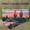 thumbnail image 4 of Desert Cacti at Sunset Funny Personalized License Plate Rust-proof Stainless Steel Metal License Plate Suitable For Men And Women 12.2" x 6.2", 4 of 7