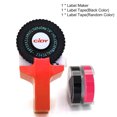 thumbnail image 3 of Abody Mini Portable Manual Label Maker DIY 3D Embossing Label Writer Printer Typewriter with PVC 9mm Label Tapes Lettering Machine, 3 of 7