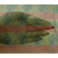 thumbnail image 4 of oneOone Viscose Chiffon Fabric Chevron & Tree Block Print Fabric By The Yard 42 Inch Wide, 4 of 4