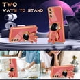 thumbnail image 3 of for Galaxy A14 5G Phone Case Astronaut Cute for Women Girls Girly Unique Red Cases with Astronaut Hidden Stand Kickstand 6D Design Cover for Samsung Galaxy A14 5G 2023 6.6 inch, 3 of 11