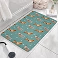 thumbnail image 3 of Chihuahua and Footprints Flannel Non Slip Door Rugs,Washable Door Mats Indoor,Decorative Door Mats,Dirt-Resistant and Absorbent Doormat for Entrance,Bedroom,Kitchen,Bathroom,23.5x16in(60x40cm), 3 of 5