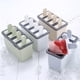 thumbnail image 5 of Juegos de moldes para paletas, molde reutilizable para helado, apto para lavavajillas, duradero, soportes para bandejas para paletas DIY, 5 of 6