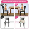 thumbnail image 4 of Dznils Asiento Booster para Mesa de Comedor para Niños Pequeños, con Hebilla de Seguridad, Fondo Antideslizante, Fruta Verde Claro, 4 of 9