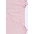 thumbnail image 4 of POGLIP Women's Pink Chic High Low Kimono Top, 4 of 6