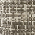 thumbnail image 5 of CC Home Furnishings 20" Gray and Ivory Tweed Patterned Large Round Bin with Rope Handles, 5 of 6