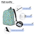 thumbnail image 4 of Yiaed World Travel1 Print Backpack, Premium Laptop Backpack, Travel Backpack for Women, Lightweight Backpacks, Comfortable Back Pack-Small, 4 of 7