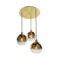 thumbnail image 3 of Artcraft Lighting Morning Mist 3 Light Pendant, 3 of 4