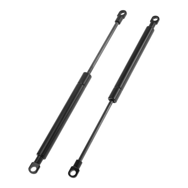 Ofertas Únicas Resortes de Gas de 300 mm/11.81" 34 lb/150 N/15 kg Resortes de Gas Negro de Acero al Carbono 2 Pcs