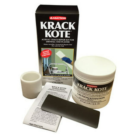 Abatron KRACK Krack Kote Repair Kit For Drywall & Plaster, (Best Plaster For Walls)