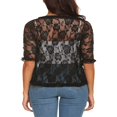 thumbnail image 2 of Women Summer Sun-Proof Cardigan Open Front Short Sleeve Cover-Ups, 2 of 6