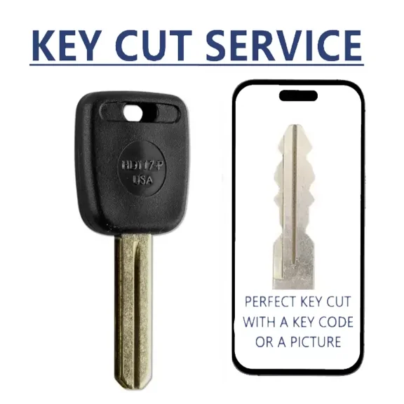 Key Cut Service   Honda Motorcycles HD117-P Mechanical Key (ILCO)