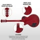 thumbnail image 2 of Guitarra eléctrica LyxPro SB Series 39" LP Style Sunburst, 2 of 6