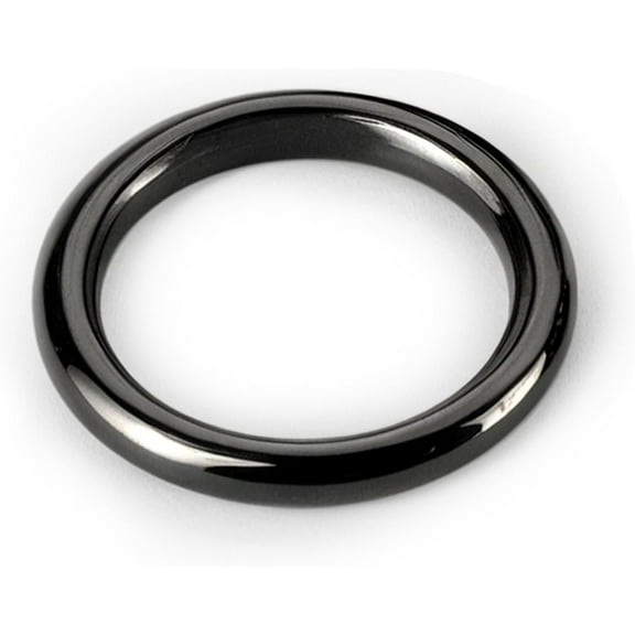 G23 Titanium 8G 10G 12G Septum Rings Jewelry Nose Hoops Clicker Ear Weights for Stretched Ear Piercing Jewelry 10mm 12mm 14mm Black Silver