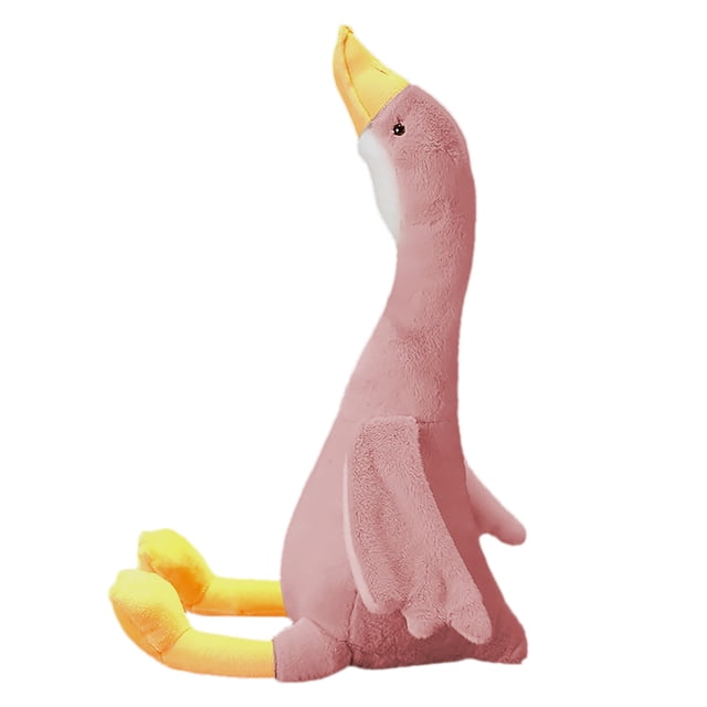 Casa de muñecas Gabby, juguetes de peluche blancos, tamaño gigante, cielo, cuello largo, animal acuático, muñeca de juguete para niños, regalos de cumpleaños, 40 cm PP
