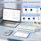thumbnail image 4 of Impresora portátil Phomemo M834, impresora térmica inalámbrica Bluetooth, compatible con papel térmico de 8,5" x 11" y A4, compatible con iOS, Android y PC, ideal para viajes, oficina y escuela, color, 4 of 5