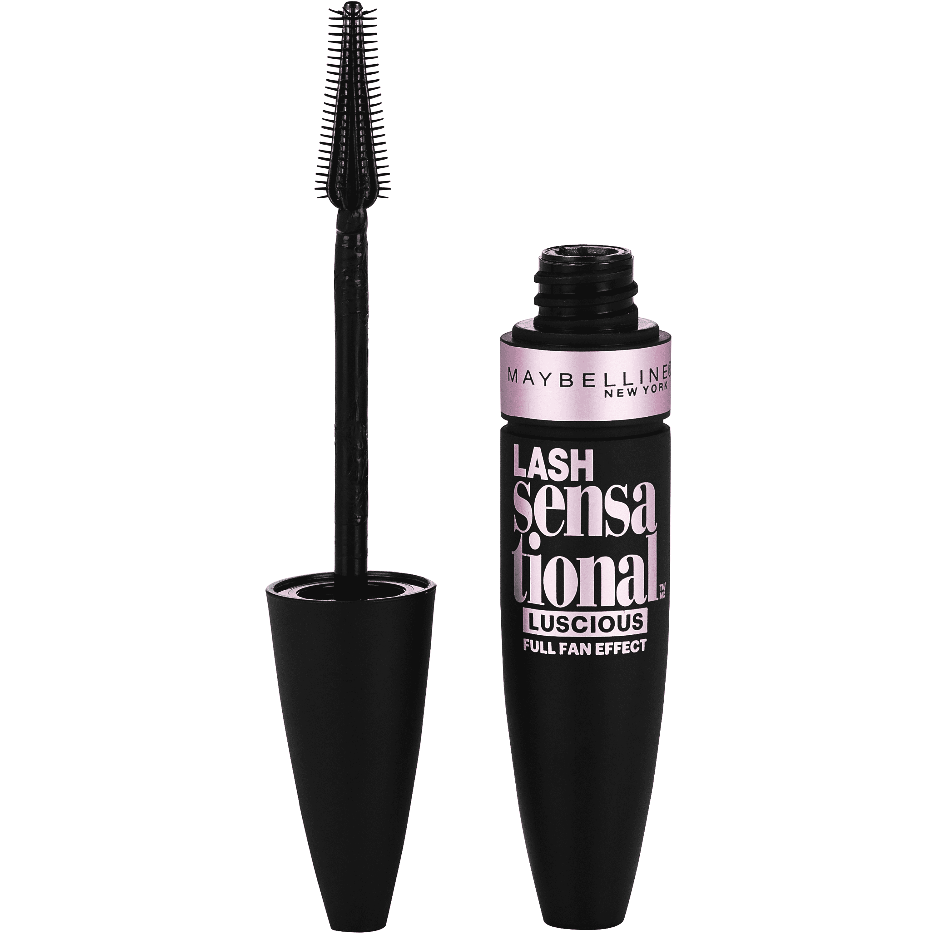Maybelline Lash Sensational Luscious Washable Mascara, Blackest Black