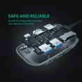thumbnail image 3 of AUKEY Hub 7-en-1 USB-C PD II 100W Unity Link - Noir, 3 of 3
