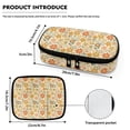 thumbnail image 7 of Jiueut Hippie Flower Insulin Storage Bag Diabetic Care Organizers & Travel Kits Traveling Bag for Medicine Insulin Storage Zipper Bags for Organizing Insulin Bags for Women, 7 of 7