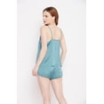 thumbnail image 6 of Gypsie Blu Sleepwear Cami Sets for Women Silk Satin Camisole Pjs Lounge Pajamas Sets Online, 2 Piece, 6 of 7