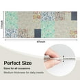 thumbnail image 5 of Pioneer Flower Floral Print Pattern Kitchen Rug Mat,Kitchen Runner Rugs Non Skid Washable,Decorative Kitchen Floor Mats for Kitchen,Sink,Laundry,17"X47", 5 of 5