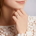 thumbnail image 4 of Aura Jewel Gorgeous 1.9 Ct Round Cut Lab-Created Diamond Ring - 14K White Gold Plated - Classic Engagement Band with Prong Setting for Women - Perfect for Gifting, Anniversaries, or Celebrations, 4 of 4
