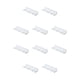 thumbnail image 1 of Advancent Soporte de ganchos colgantes autoadhesivos sin perforaciones para montar en la pared, colgador de almacenamiento de cables multiusos, Blanco 10piezas, 1 of 6