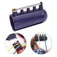 thumbnail image 2 of Crocheting Knitting Stranding Yarn Guide sewing braided Holder Finger Thimble Deep Blue, 2 of 9