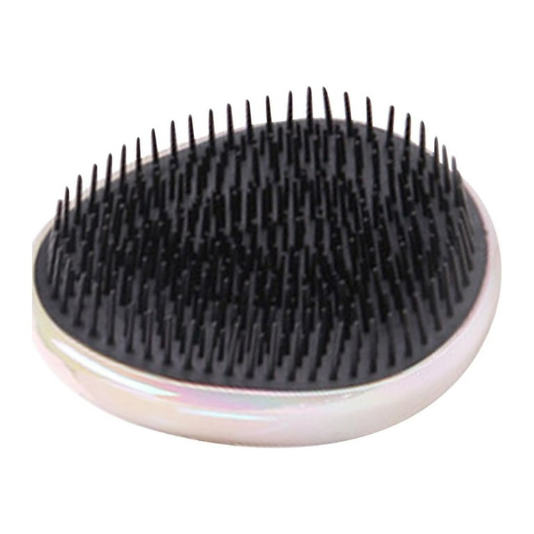 Meideli Shiny Egg Hair Brushes,Women Cutting Hair Comb for Home,Hair  Detangling Smoothing Comb,Massage Comb Hair Brush for All Hair Types