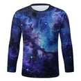 thumbnail image 5 of T Shirts for Men 3D Printed Galaxy Solar System Planets Nebula Shirt Funny Graphic Blouse Tee Tops Galaxy Solar System Planets Regular Fit, 5 of 6