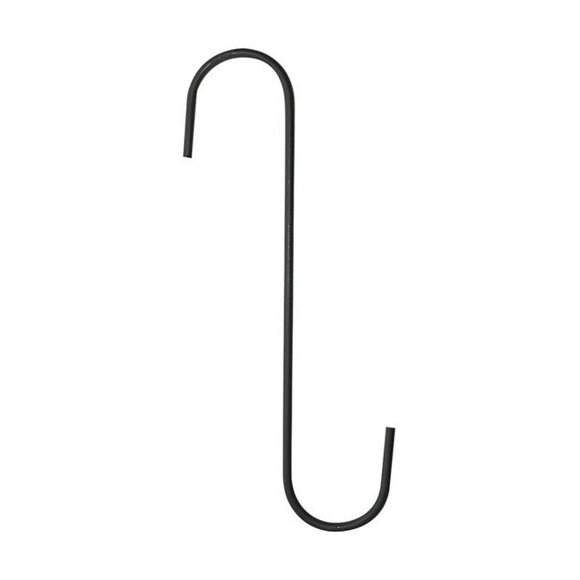 Assortiment de Cintre d'Usine en Acier de 12 Po H S-Hook - Pack de 24