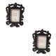 thumbnail image 2 of Minnieouse Marco de fotos pequeño de ramas barrocas clásicas, marco de fotos de flores decorativas retro de boda de colores en blanco y Negro 2piezas, 2 of 6