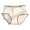 White, variant on Teen Girls' Soft Cotton Underwear Kids Cool Breathable Comfort Panty Briefs Toddler Undies Beige 8-12 Years