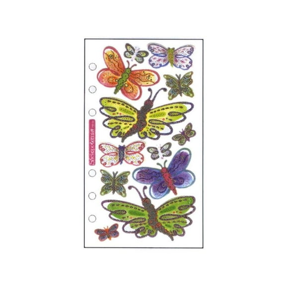SPVM09 EK STICKO STICKER VELLUM BUTTERFLIES