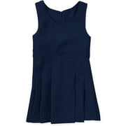 George Toddler Girl Uniform Empire Waist Jumper Dress