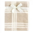 thumbnail image 3 of Hudson Baby Boy Plush with Toy Modern Moose Brown Crib Blanket, 3 of 3