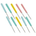 thumbnail image 1 of FUTUREORYY 20 Pcs Plastic Handle Awls Handwork Sewing Awl for Friends Home Use Random Color, 1 of 8