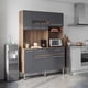 thumbnail image 1 of Rack Alacena de Cocina de Madera con 10 Puertas 2 Cajones Mueble Organizador Multiusos para el Hogar, 1 of 8