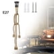 thumbnail image 5 of Vintage Rustic Chandelier 4 Head LED Pendant Lamp Natural Hemp Rope E27 Stand, 5 of 10