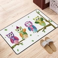 thumbnail image 2 of ZICANCN Owls Music Drawing Area Rugs Doormat , Facecloth Non-Slip Floor Mat Rug for Living Room Kitchen Sink Area Indoor Outdoor Entrance 72"x48", 2 of 9