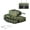 Green, variant on Mini RC Battle Tank, 1/64 Scale RC Vehicle with Rotating Turret, Track Drive, Infrared Combat Mode, 2.4GHz Remote Control for Indoor/Outdooe Play, Gift for Adults & Collectors (Green)