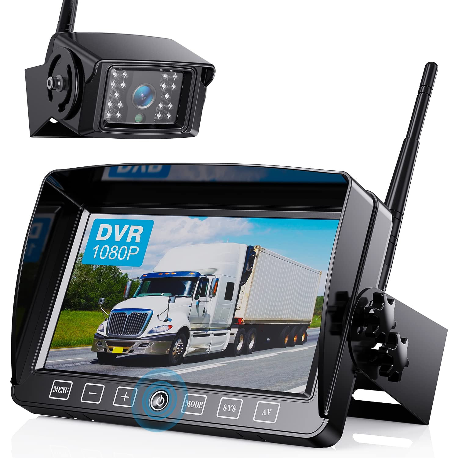 Ⅱ Digital Wireless Backup Camera System Kit,HD 1080P & IP69