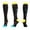 Black, variant on SGFCWSX Athletic Socks for Men,Knee-High Cartoon Running Fitness Outdoor Compression Socks Black L