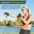 thumbnail image 4 of ProsourceFit Weighted Gloves, Pair of 2 lb. Neoprene Fitness Hand Weights, 4 of 5